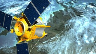 Le satellite Spot 6 utilisé pour Farmstar. © Airbus DS Le satellite Spot 6 utilisé pour Farmstar. © Airbus DS